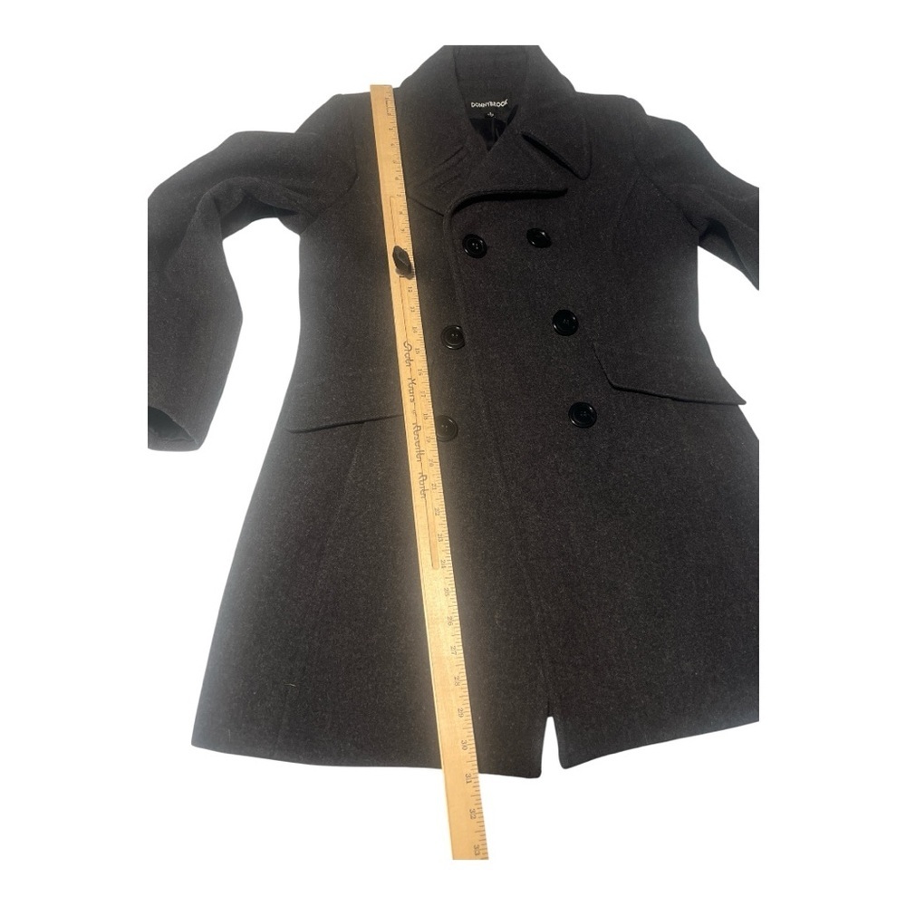 Donnybrook Double Breasted Wool Peacoat Size 2 SE1 - Picture 4 of 5